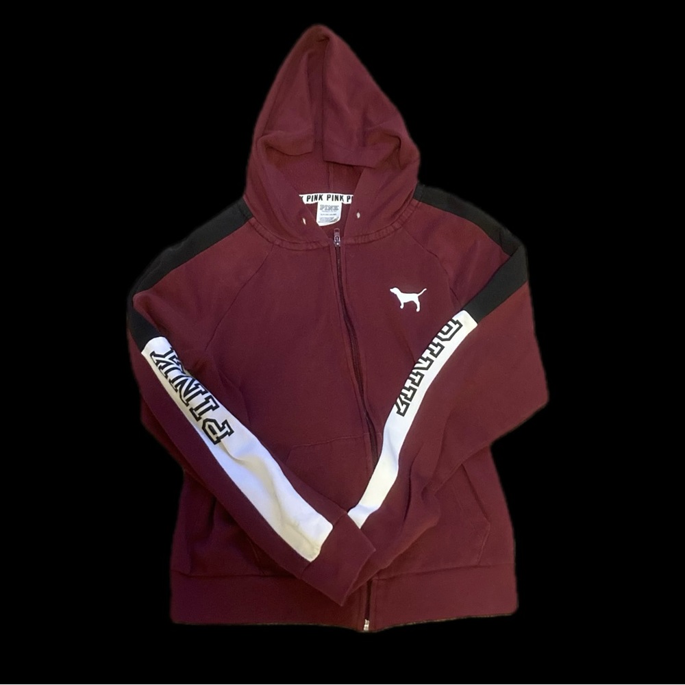 VS PINK maroon jacket